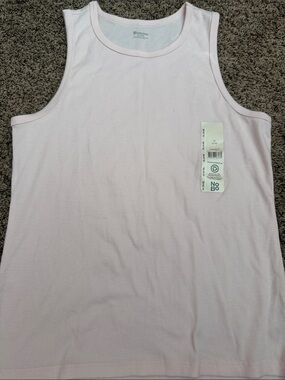 NWT No Boundaries Light Pink Ribbed Tank Top